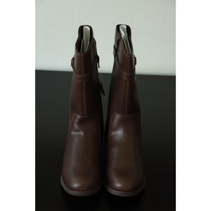 Stride Rite Girls 4 Josephine Fashion Boot, Brown, Big Girls Shoe BNWT